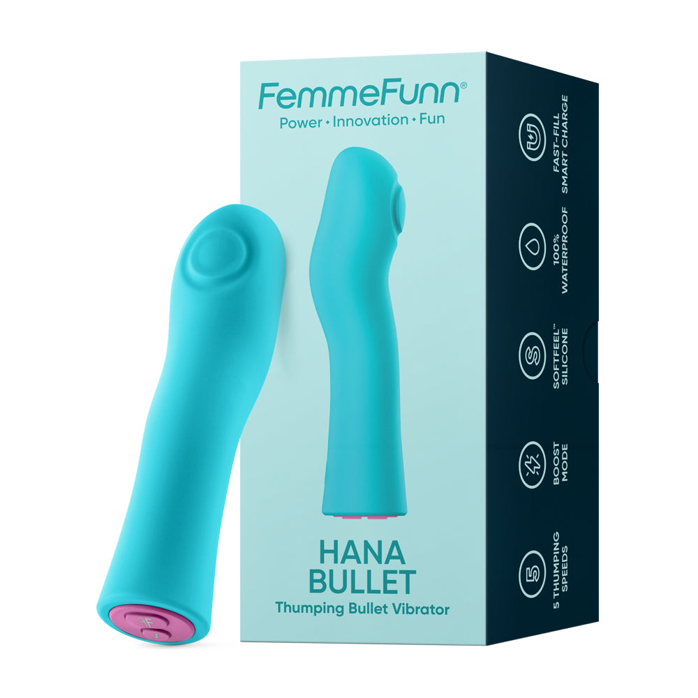 Hana Thumping Bullet Turquoise