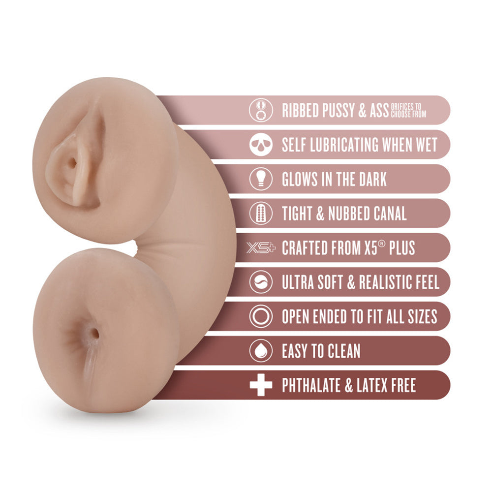 EnLust Tasha Soft And Wet Glow In The Dark Stroker Beige