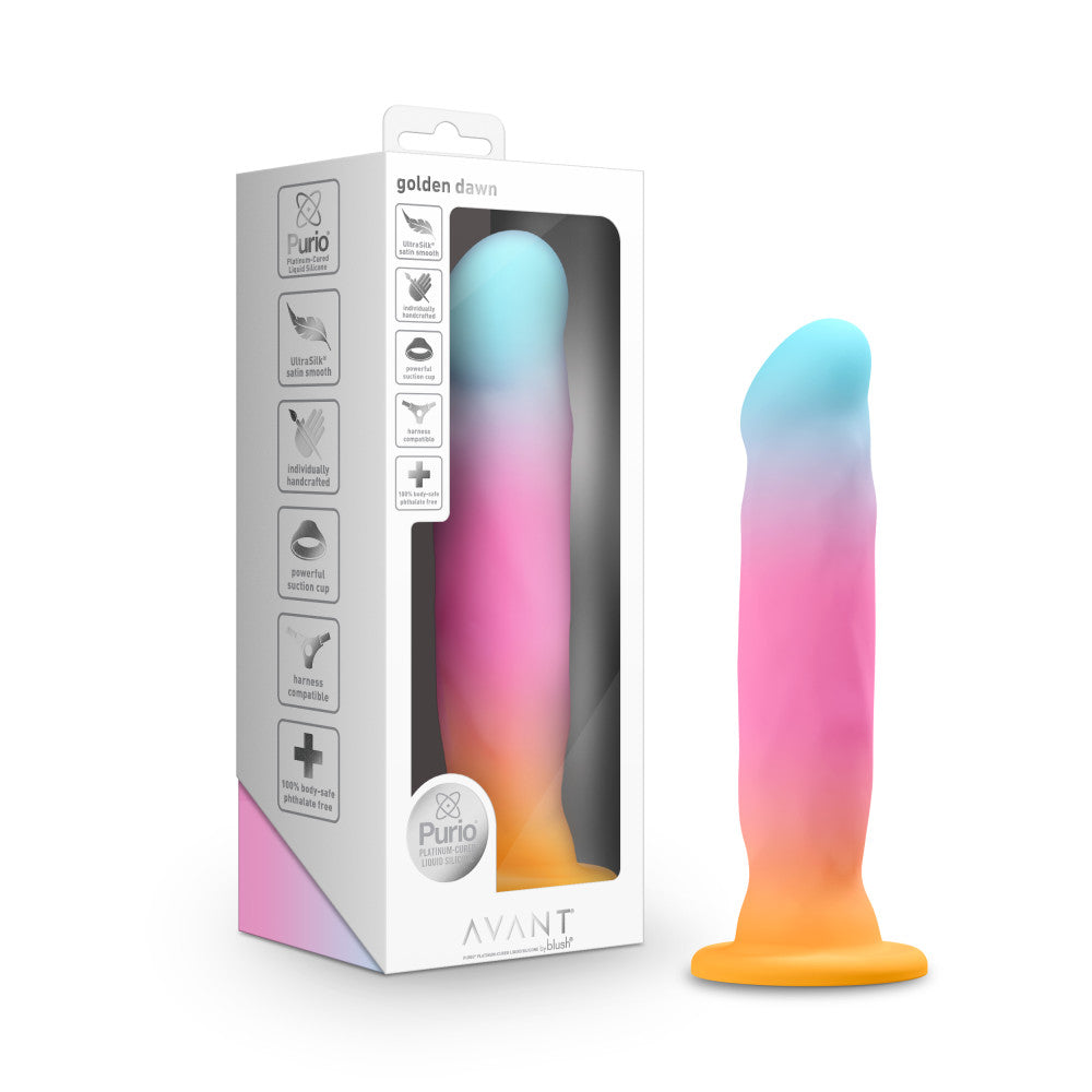 Avant Golden Dawn 8" Dildo
