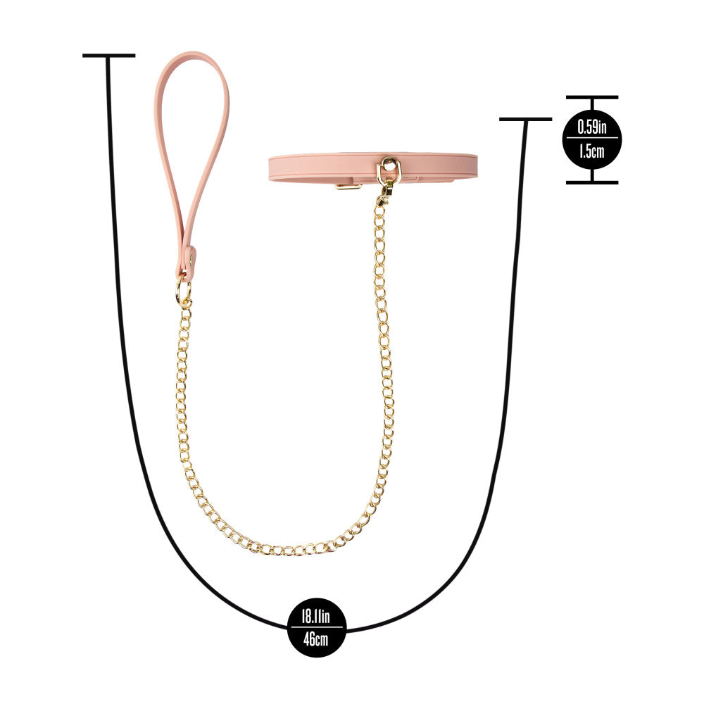 Temptasia Ardor Collar & Leash Pink