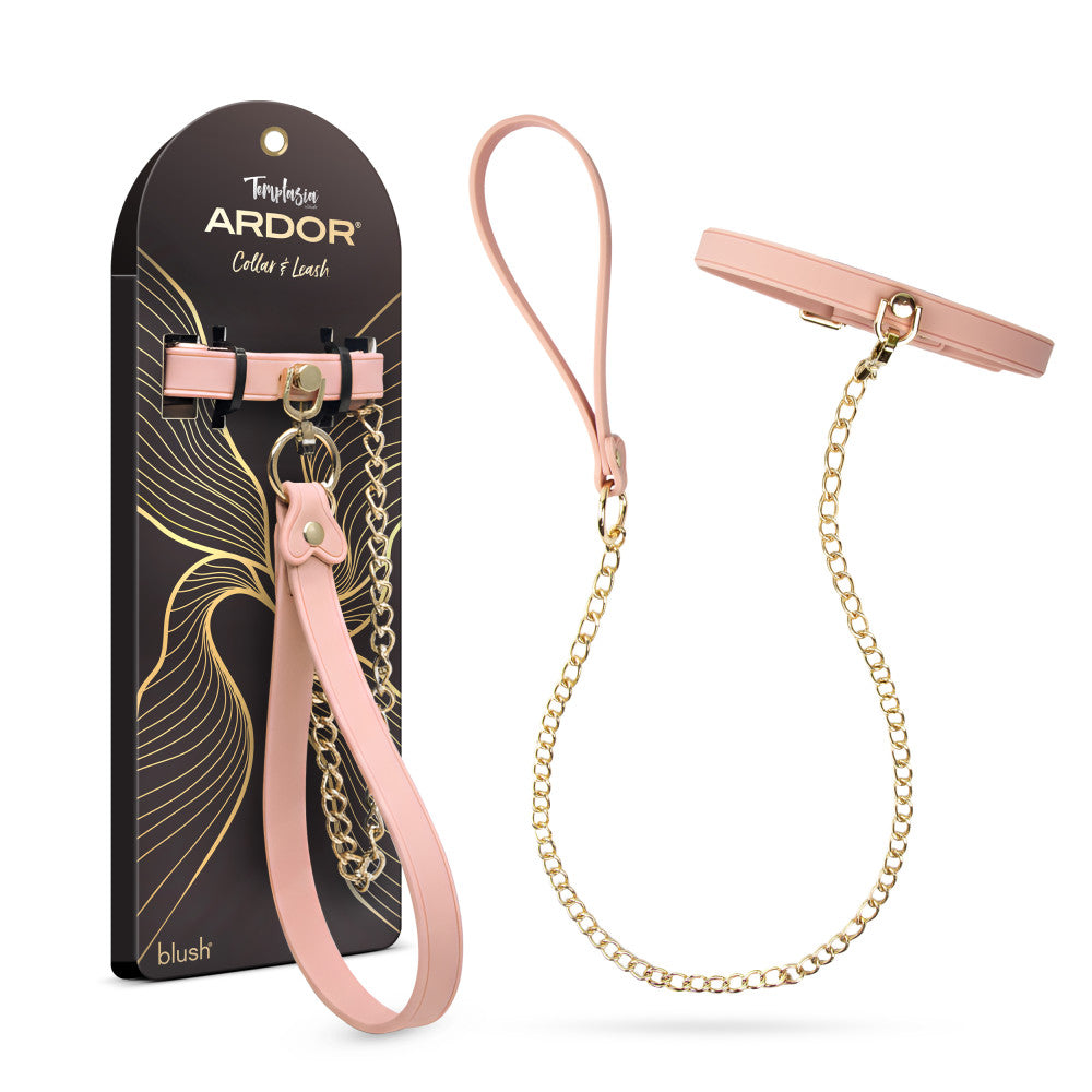 Temptasia Ardor Collar & Leash Pink