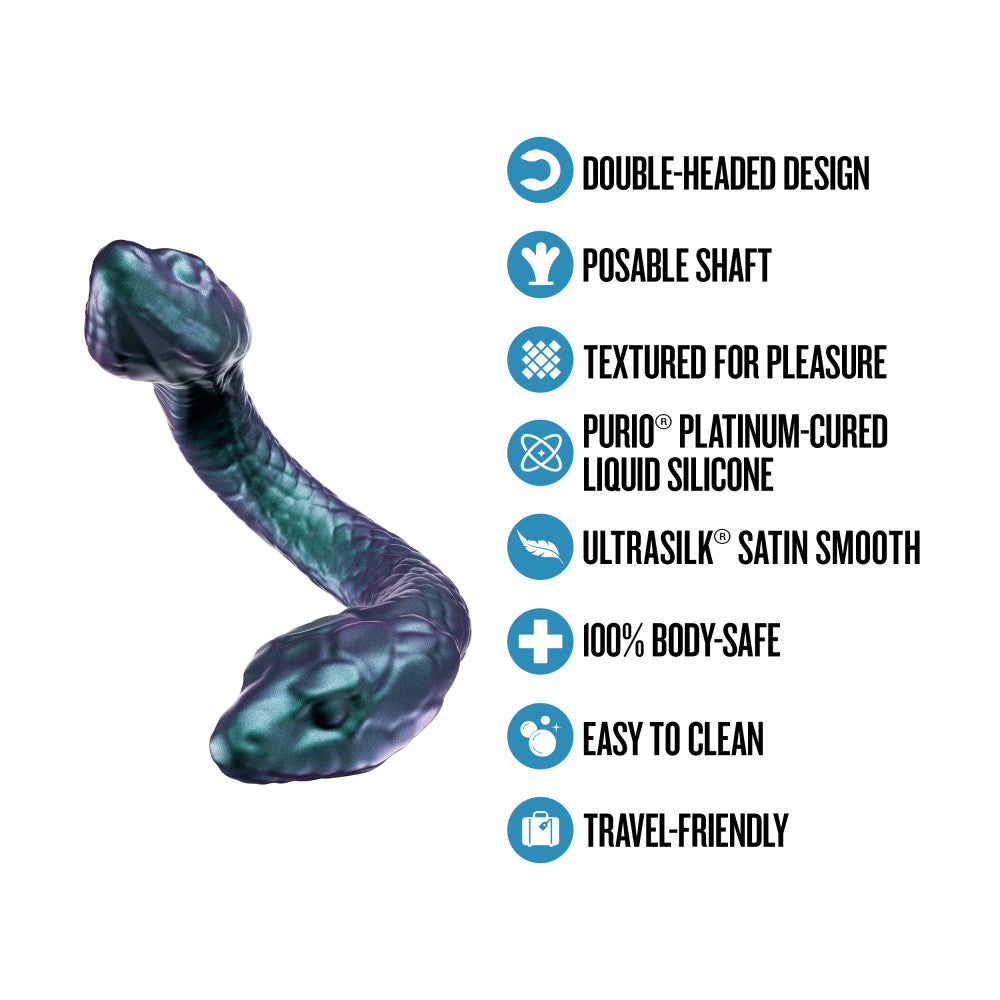 Temptasia Twin Python Silicone Double-Ended Dildo