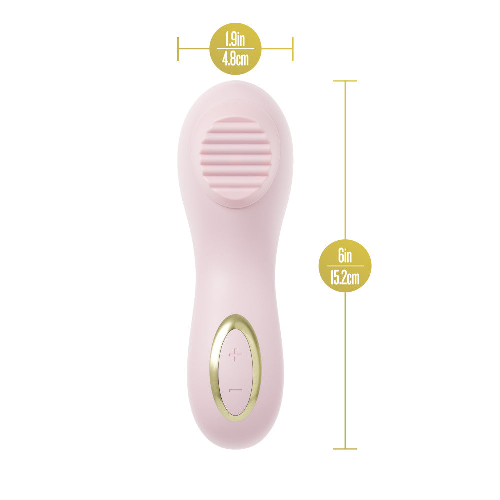 Delice Dahlia Stimulating Personal Massager Pink