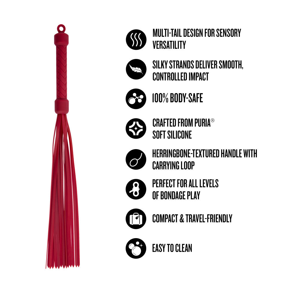 Temptasia Ardor Flogger Red