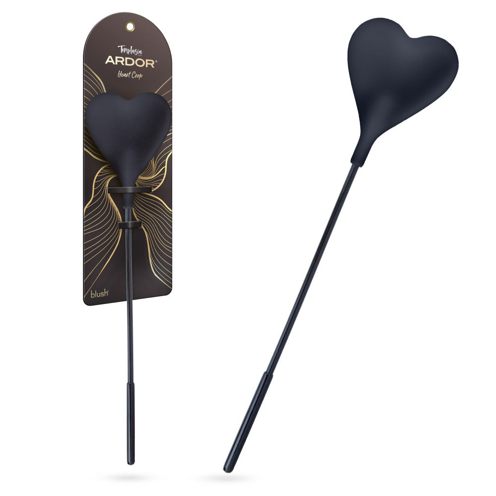 Temptasia Ardor Heart Crop Black