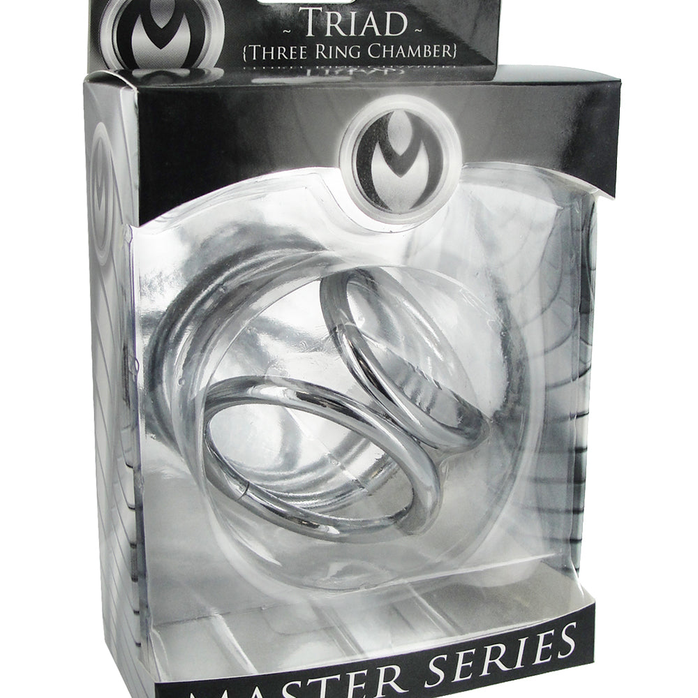 Master Series Triad Chamber Cock And Ball Cage Medium
