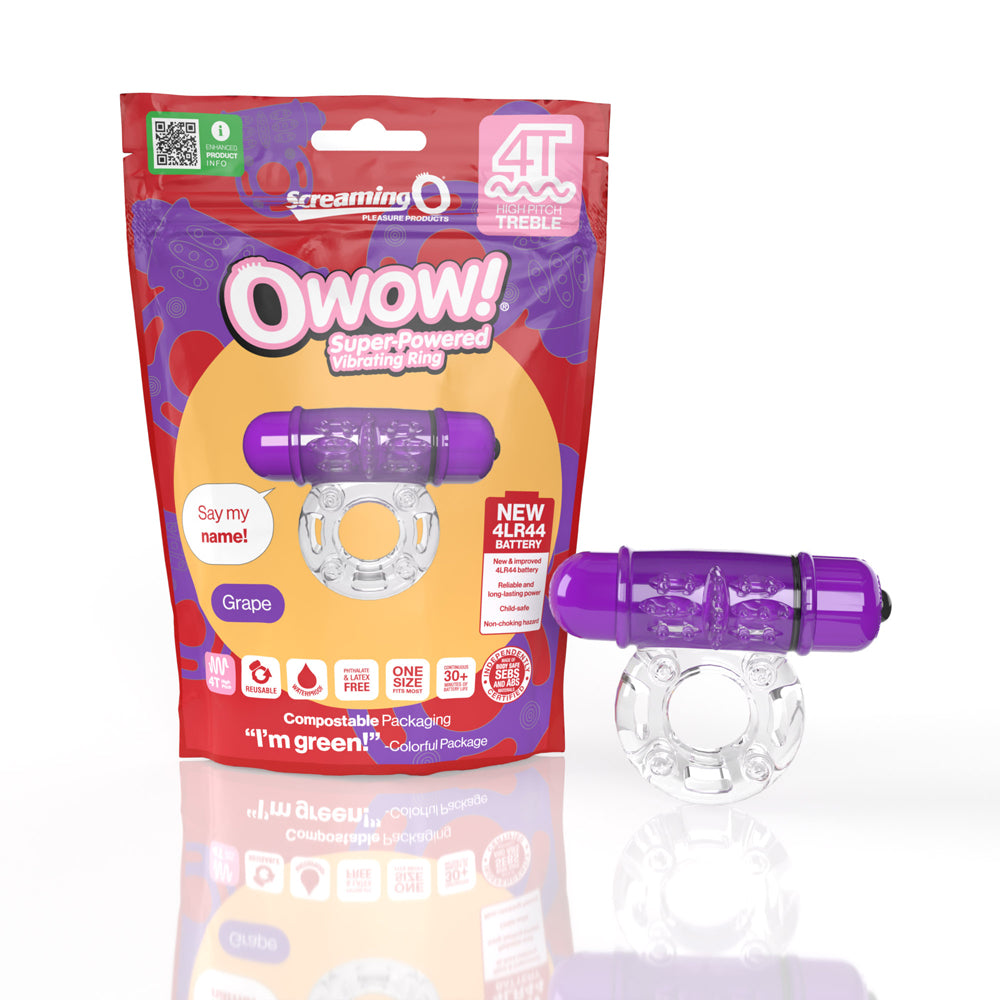 Screaming O 4T Owow Grape 1 Ct