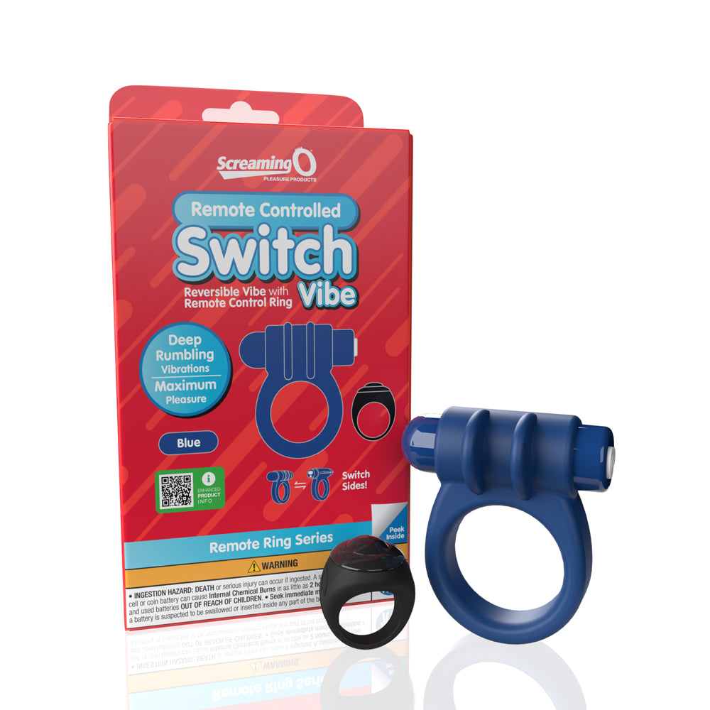 Screaming O Remote Controlled Switch Vibrating Ring