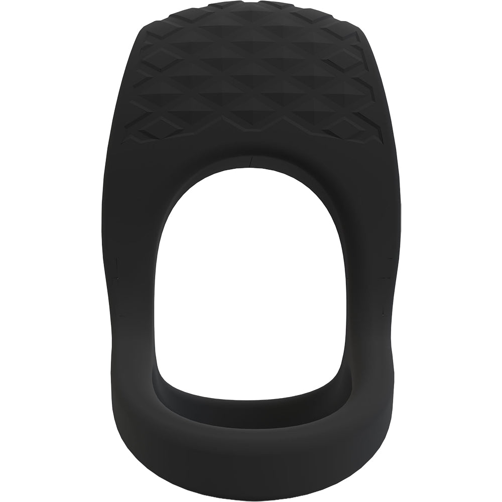 Screaming O Big O Pro Strapped Vibrating Ring Black