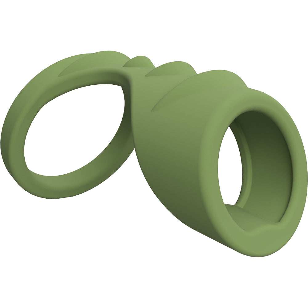 Screamin' Dragon Forest Dragon G-Spot Texture Ring Green