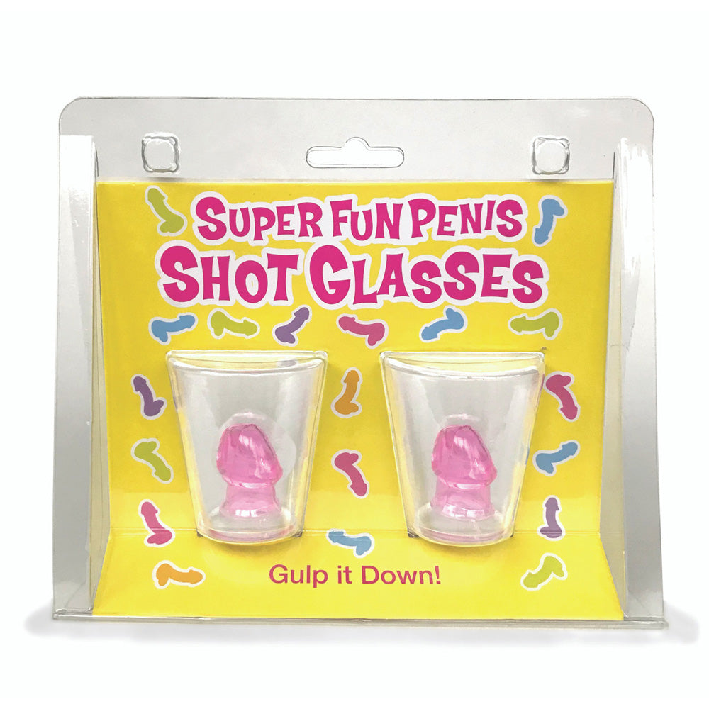 Super Fun Penis Shot Glasses 2 Pack