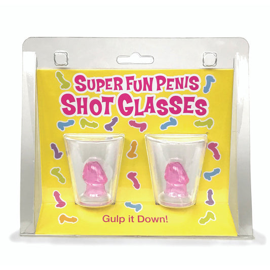 Super Fun Penis Shot Glasses 2 Pack