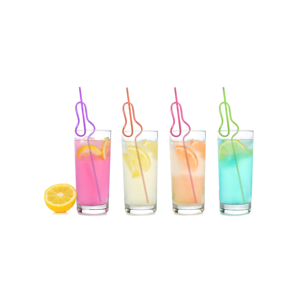 Glitterati Silly Penis Straws 8 Pack