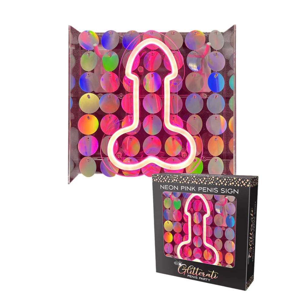 Neon Penis Light Up Sign
