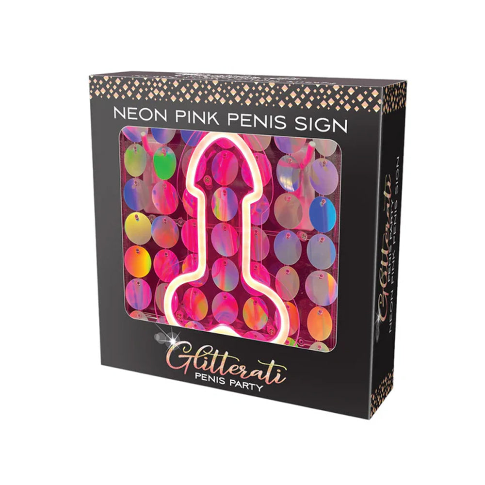 Neon Penis Light Up Sign