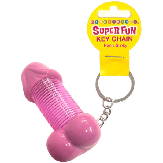 Super Fun Penis Slinky Keychain