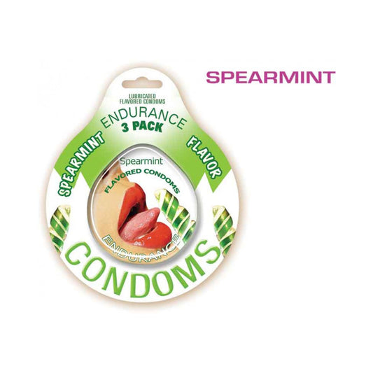 Endurance Condoms Spearmint by Hott Products