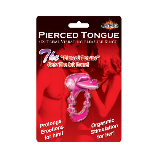 Xtreme Pierced Tongue Ring Magenta by Hott Products