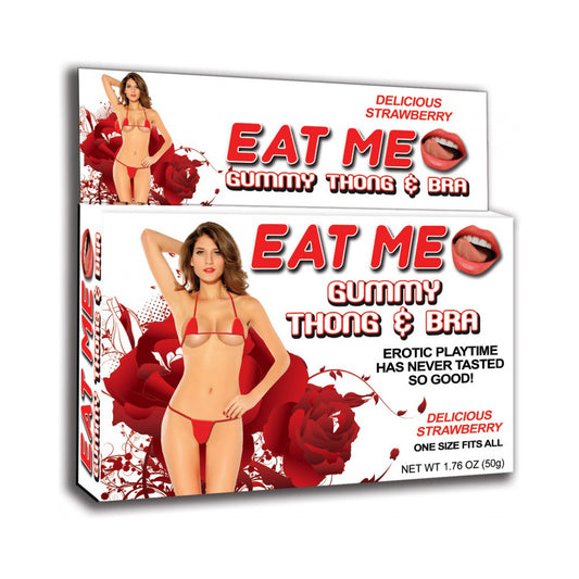 Eat Me Gummy Thong and Bra by Hott Products