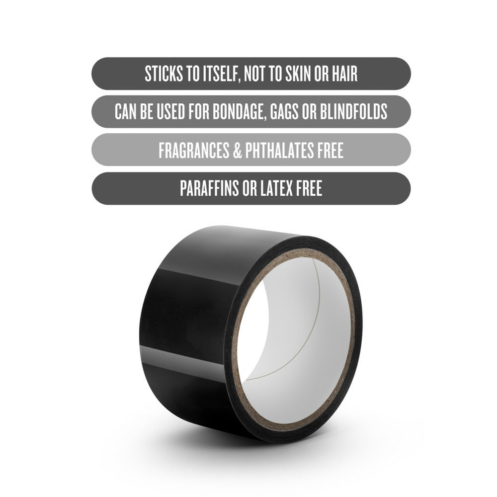 Temptasia Bondage Tape 60Ft Black
