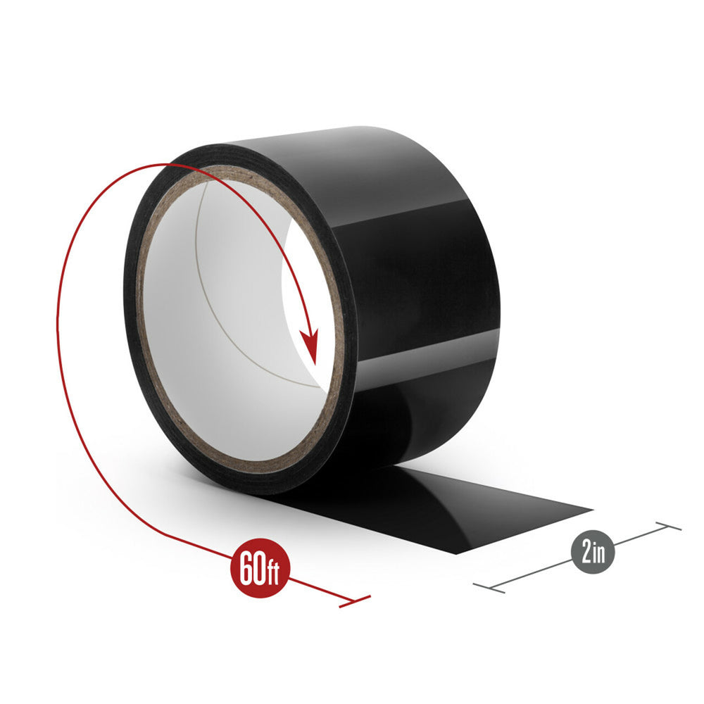 Temptasia Bondage Tape 60Ft Black