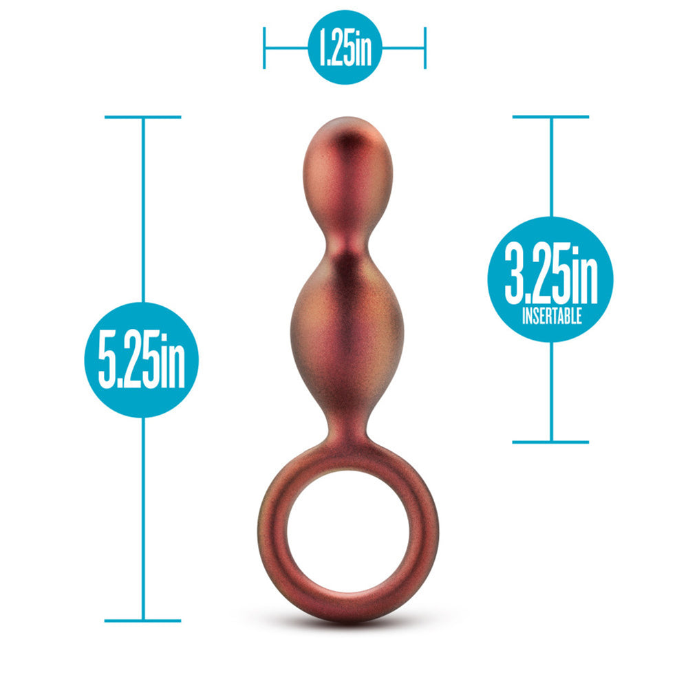 Anal Adventures Matrix Duo Loop Plug Copper