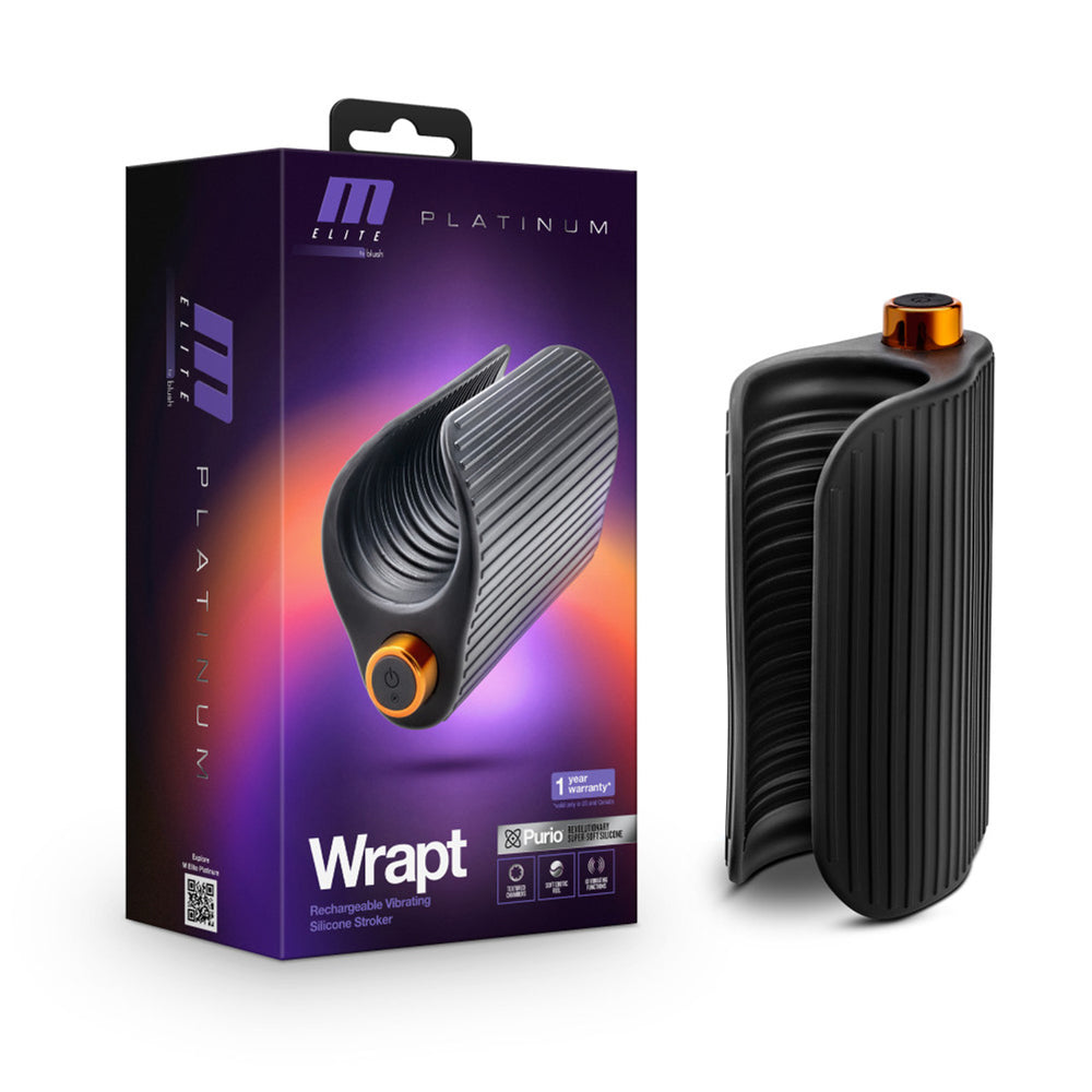 M Elite Platinum Wrapt Black