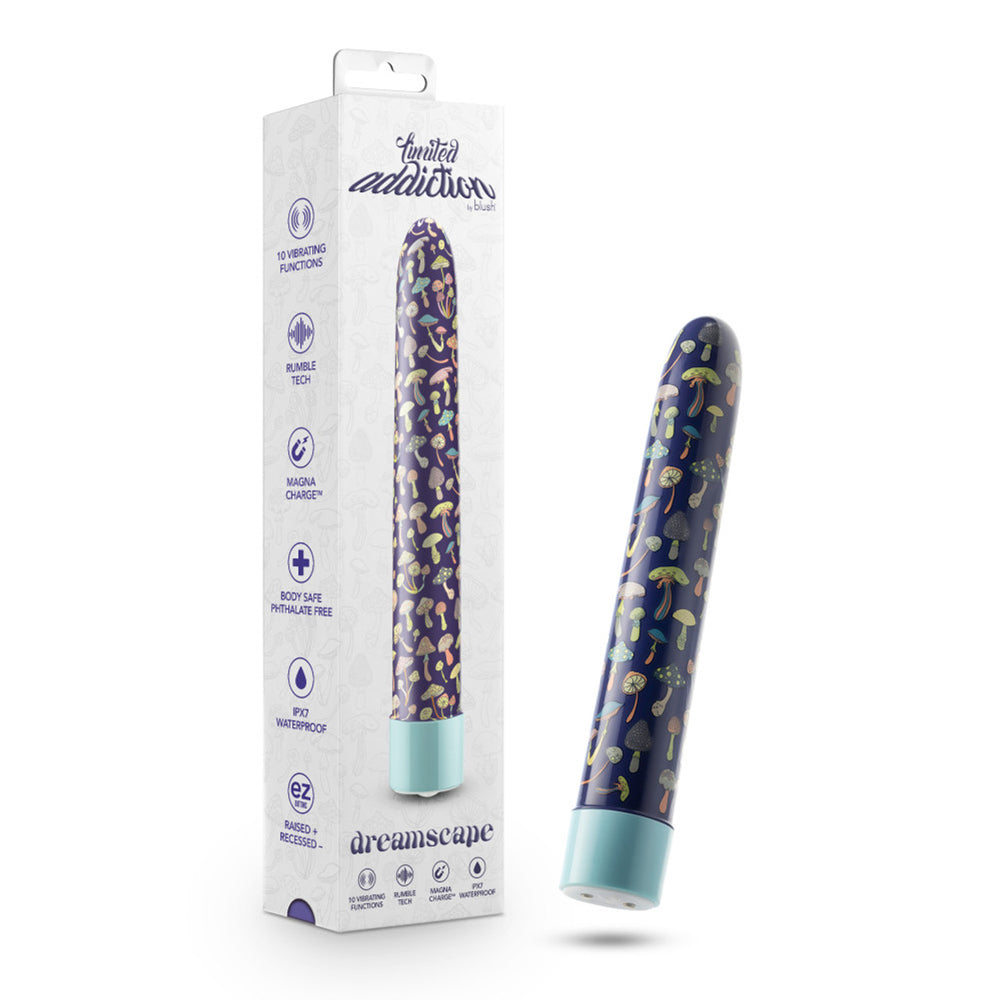 Limited Addiction Dreamscape 7" Rechargeable Vibe Blue