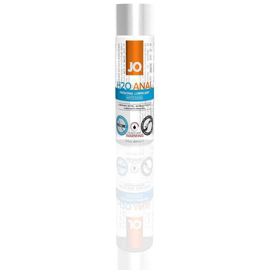 JO Anal H2O Lubricant Warming 2 oz.