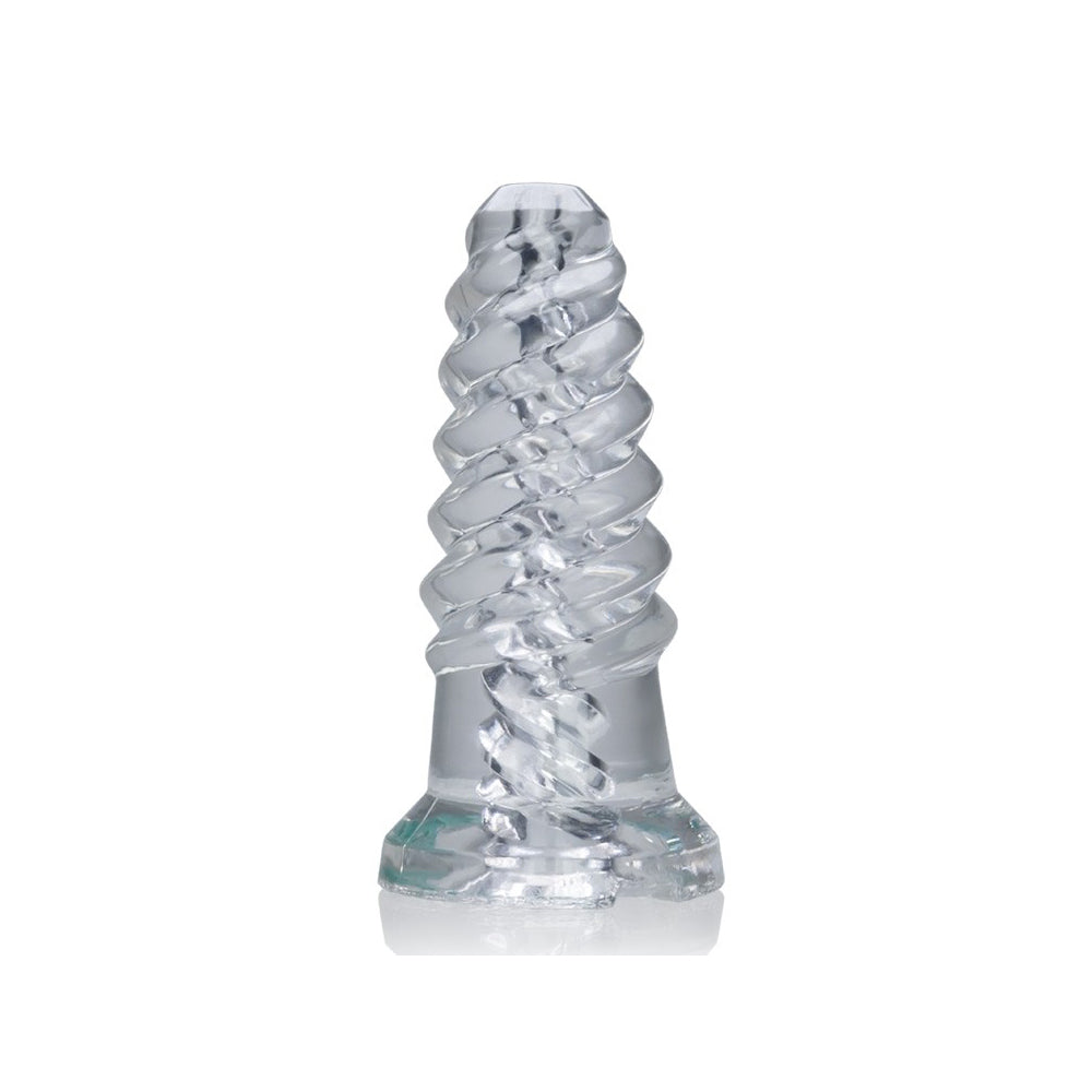 Screw'd Super Squish Corkscrew Jackoff Toy Clear