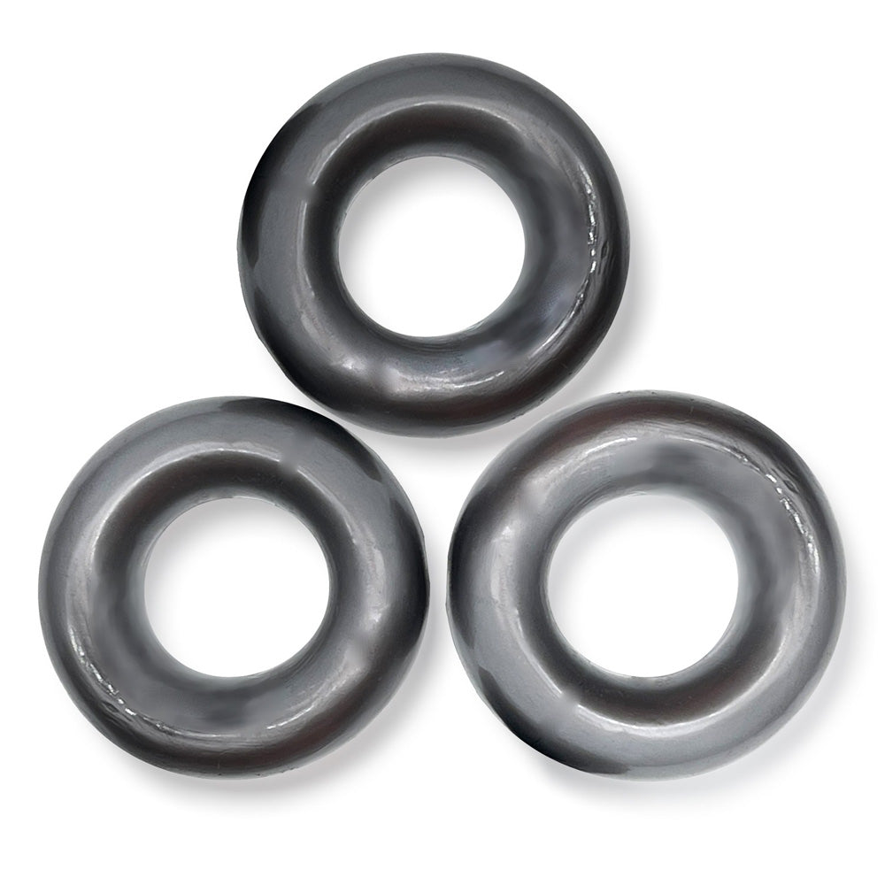 Fat Willy 3-Pack Jumbo Cockrings Steel