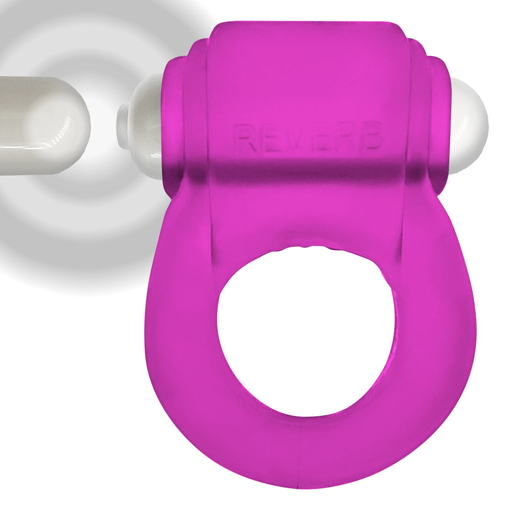 Glowdick Cockring With Led Pink Ice