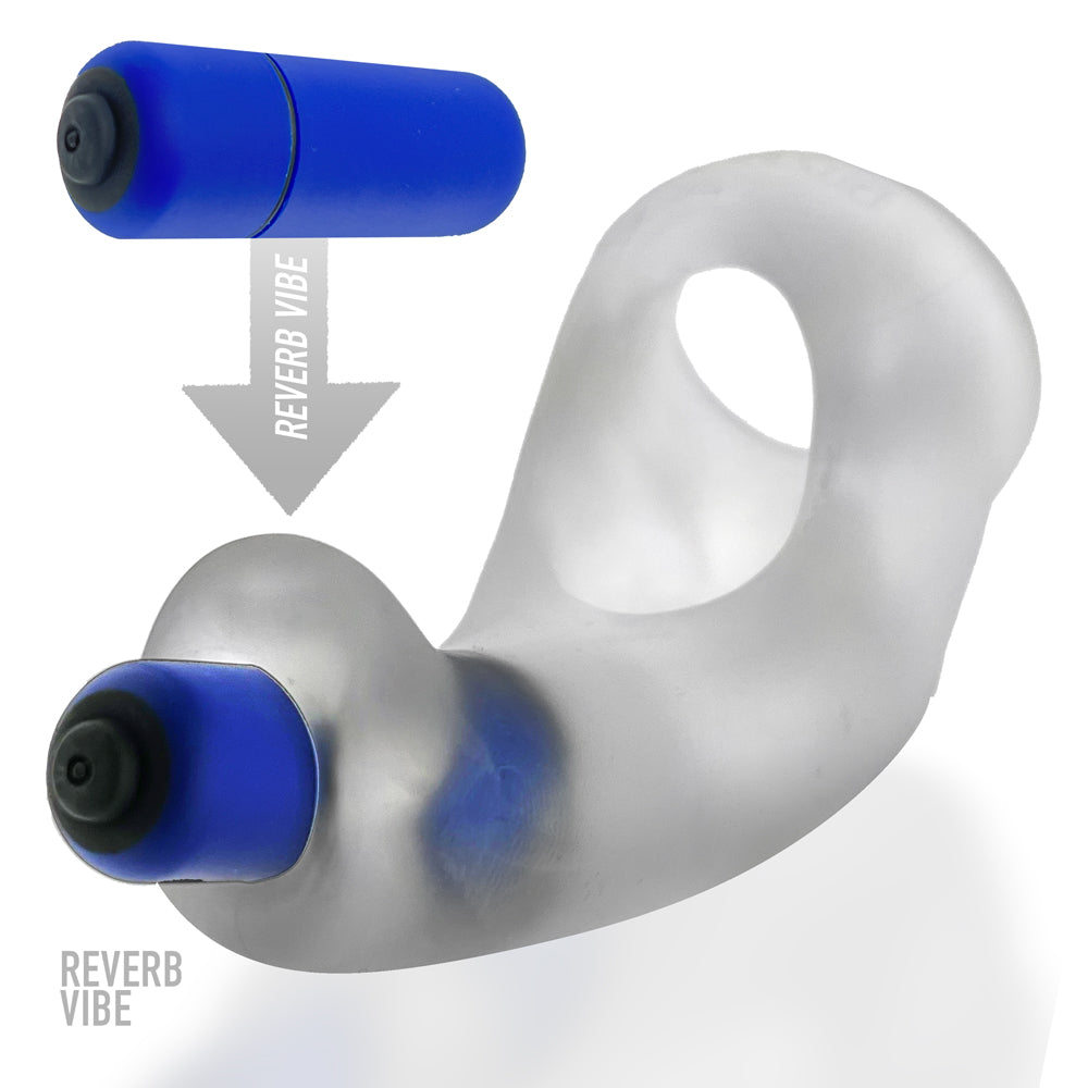 Buzzfuck Sling With Taint Vibe Clear Ice