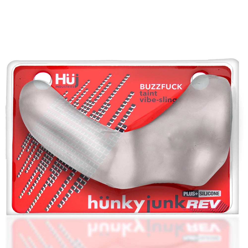 Buzzfuck Sling With Taint Vibe Clear Ice