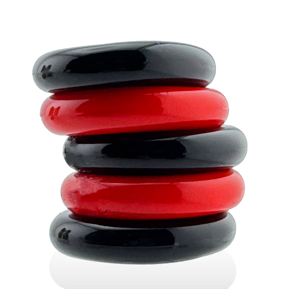 Jacker 5-Stack Red/Black