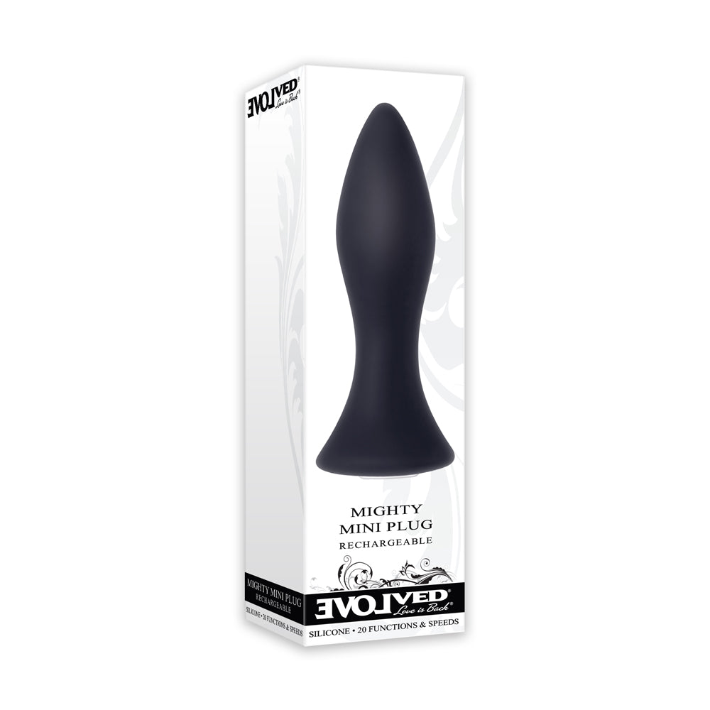 Mighty Mini Plug Black Vibrating