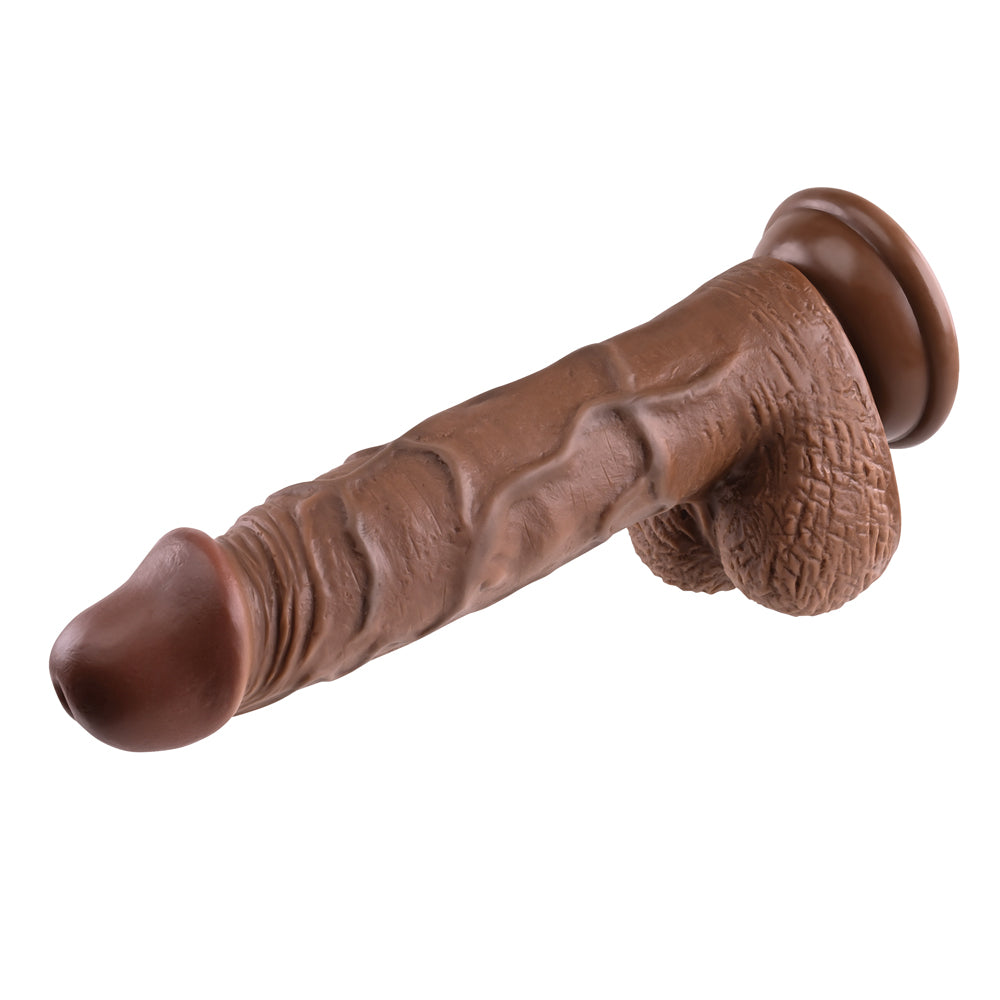 Realistic Dildo 8" Dark