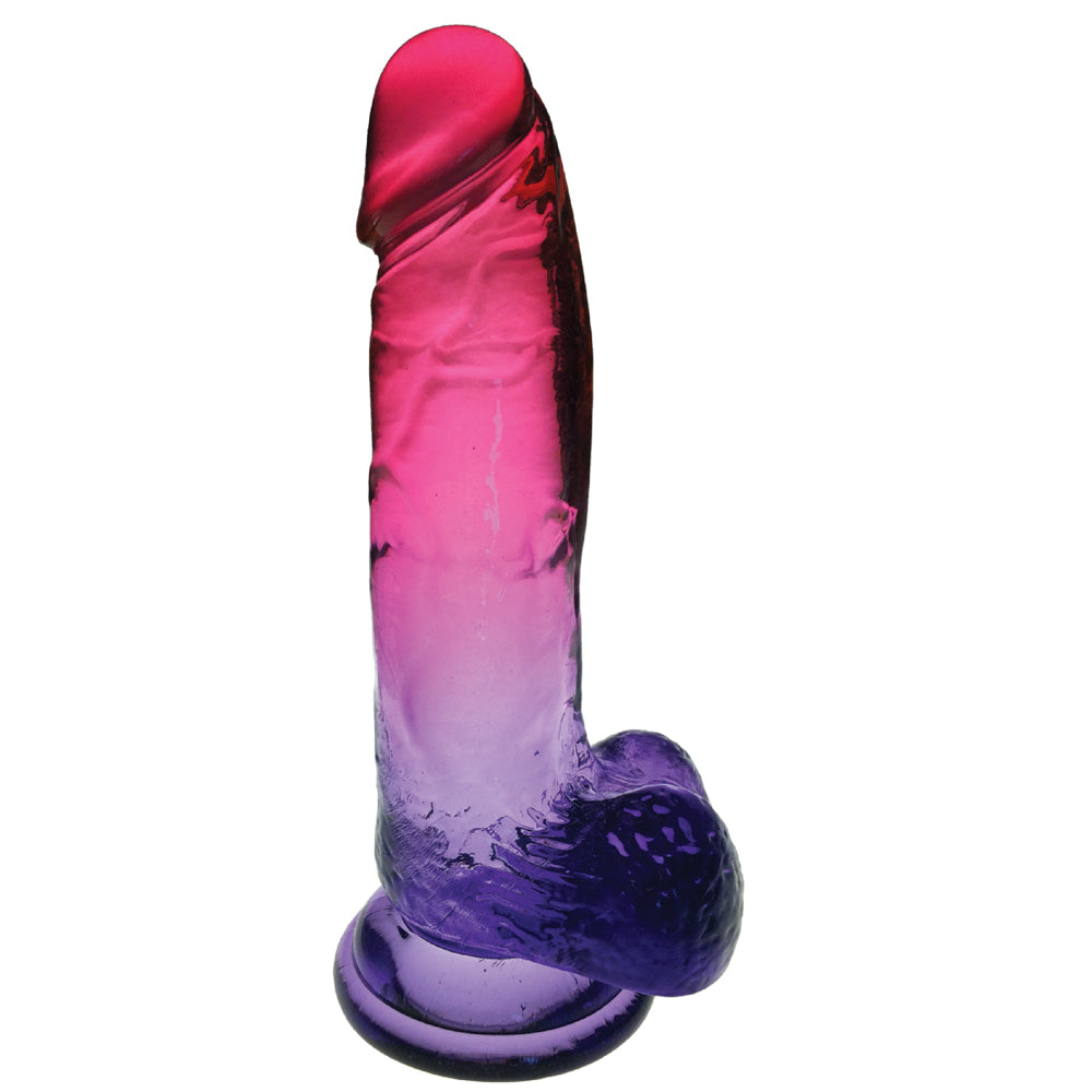Large Jelly Tpr Gradient Dong Pink And Plum