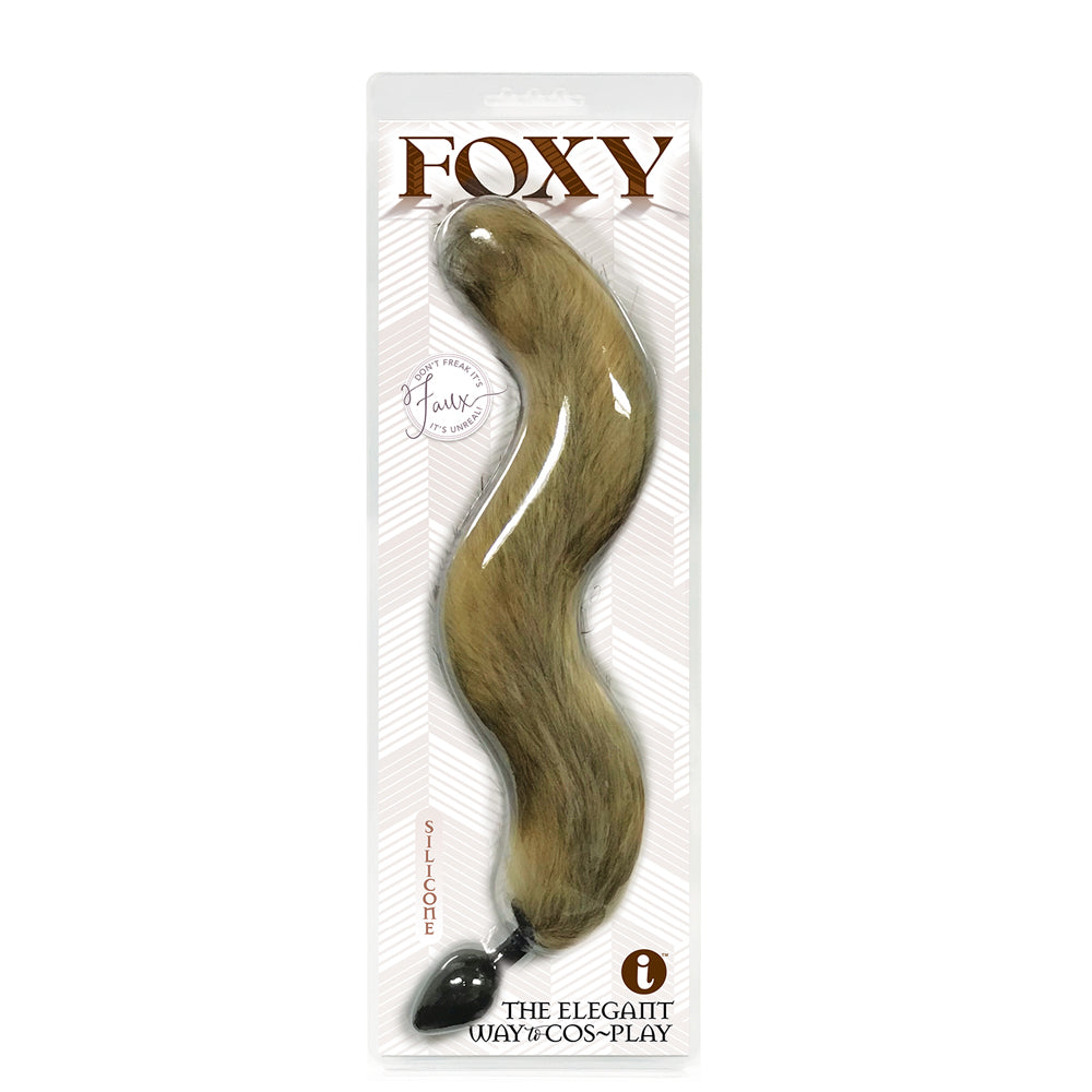 Foxy Silicone Fox Tail Butt Plug