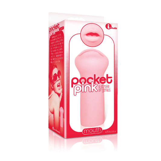 Icon THE 9'S, POCKET PINK, MINI MOUTH MASTURBATOR