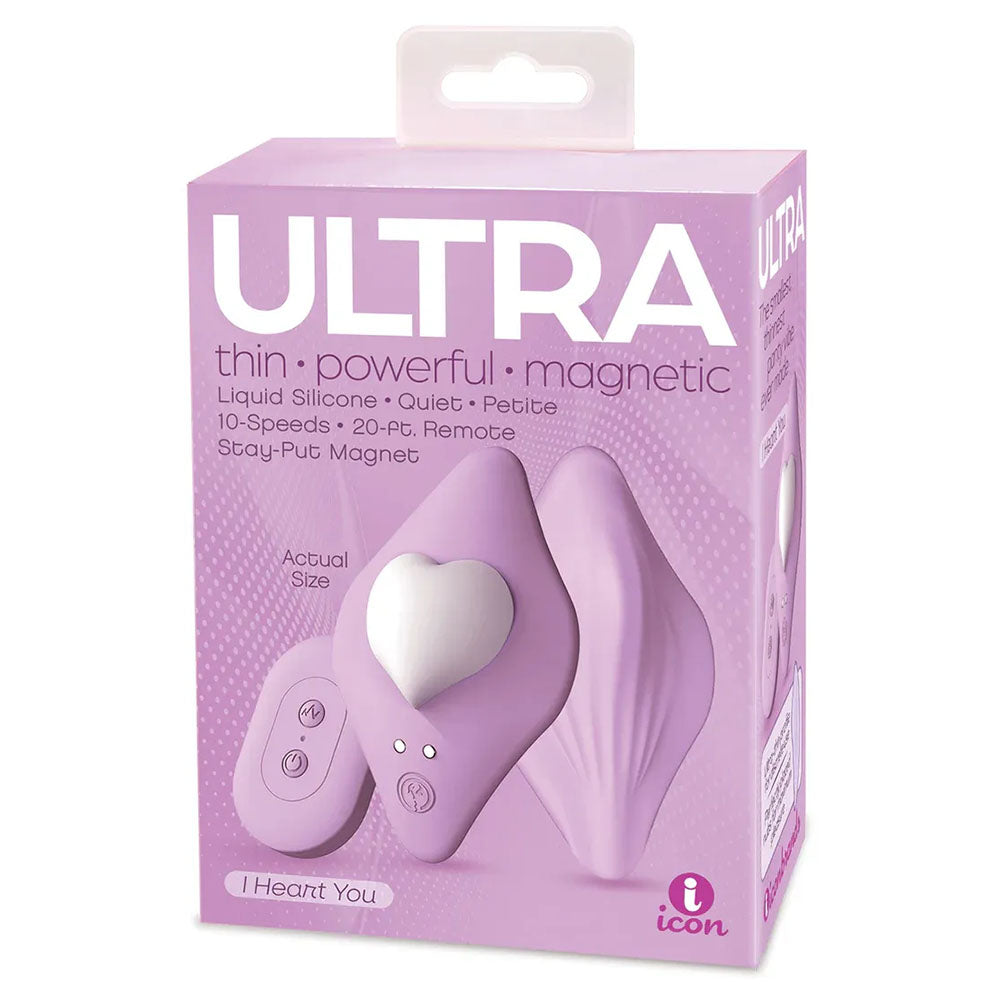 Ultra Panty Vibe I Heart You Purple