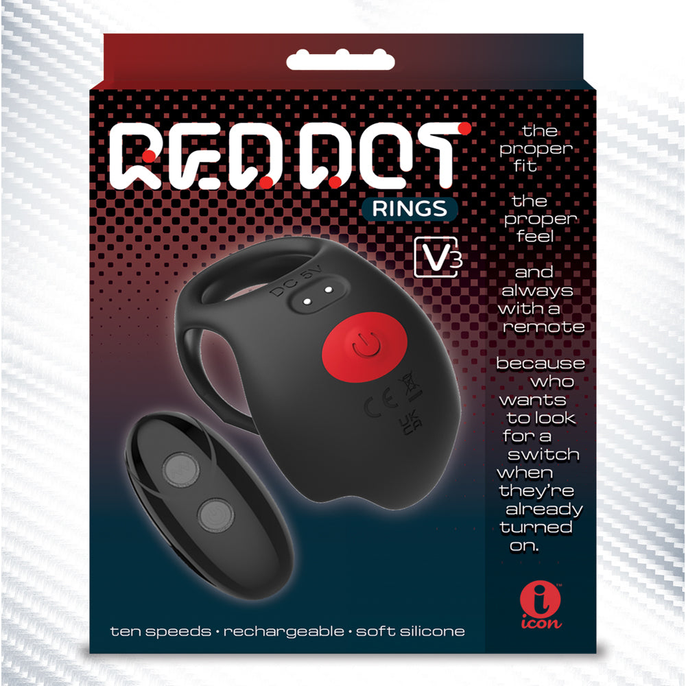 Red Dot Cock Ring V3
