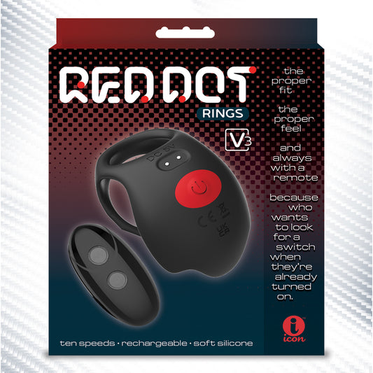 Red Dot Cock Ring V3