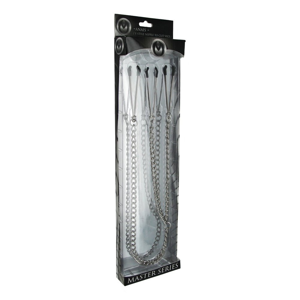 Masters Series Anais Y-Style Nipple To Clit Set