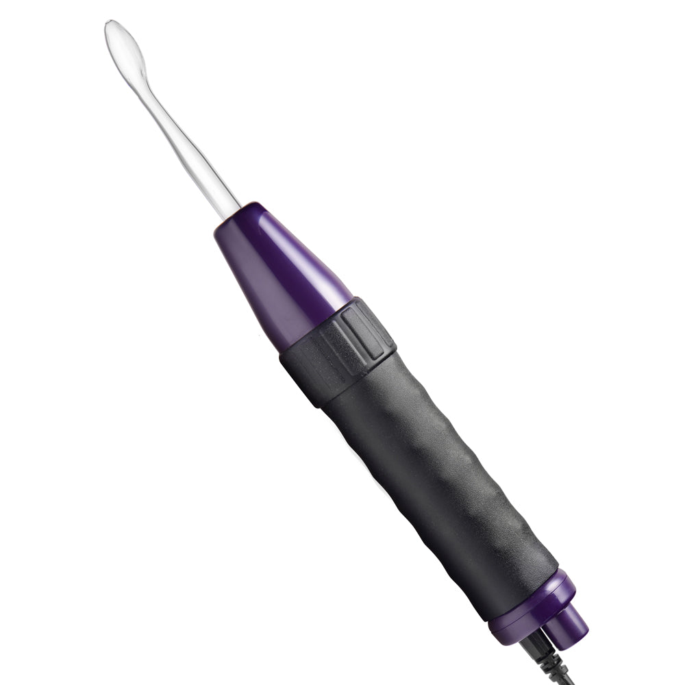 Zeus Electrosex Deluxe Edition Twilight Violet Wand With 5 Attachments