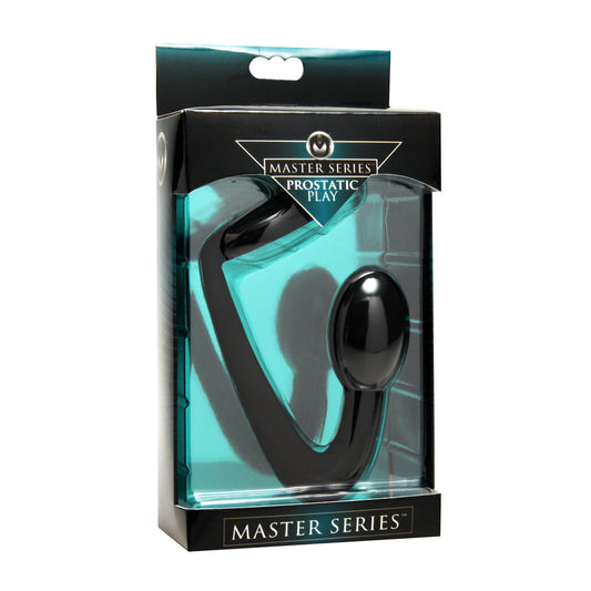 Prostatic Play Explorer Silicone Cock Ring & Prostate Plug No.1