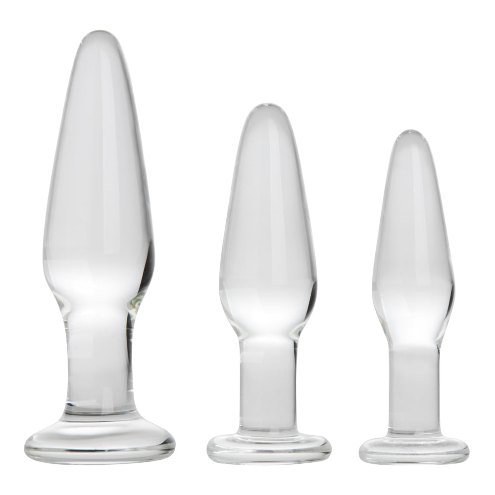 Prisms Dosha 3 Piece Glass Plug Kit