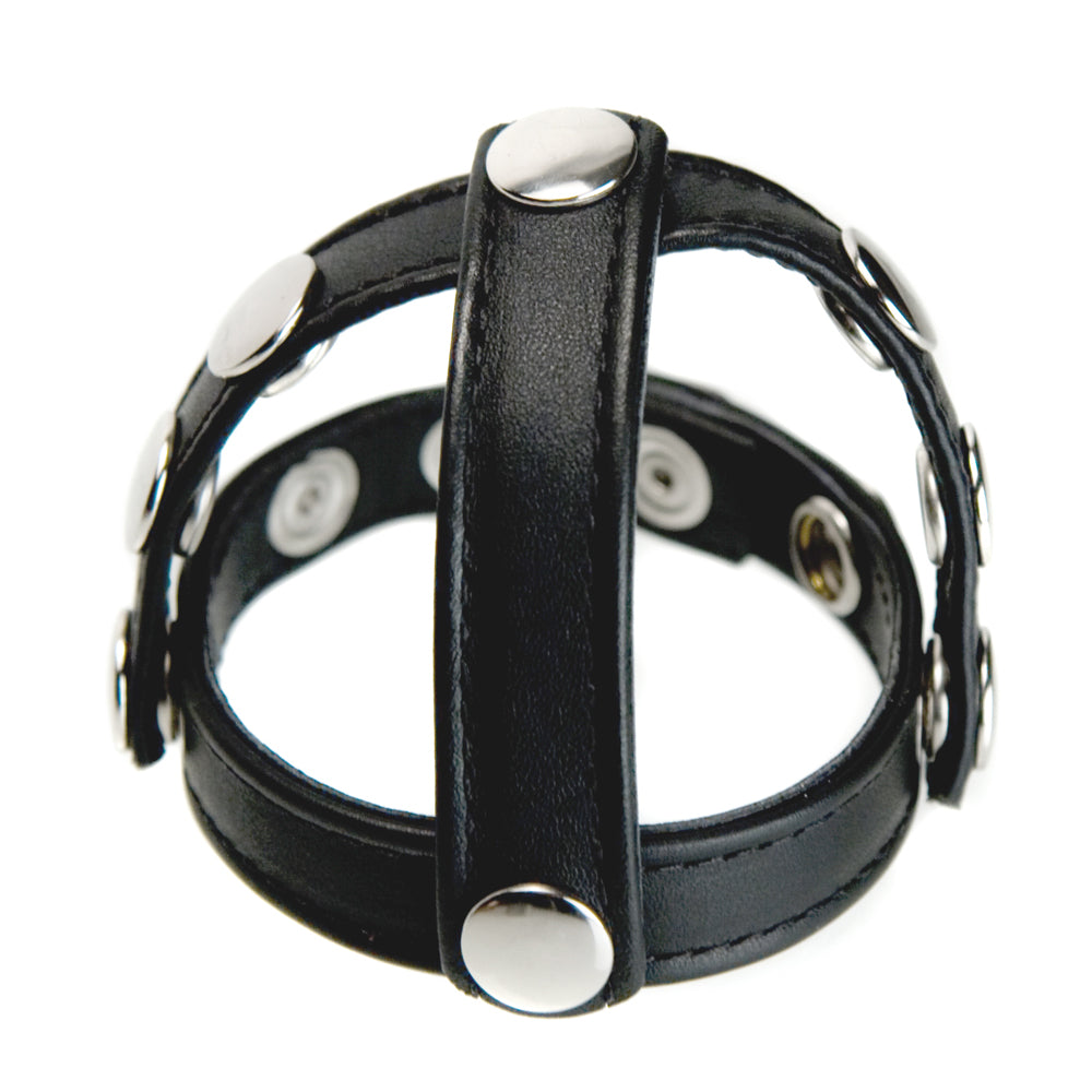Strict Snap-On Cock And Ball Harness