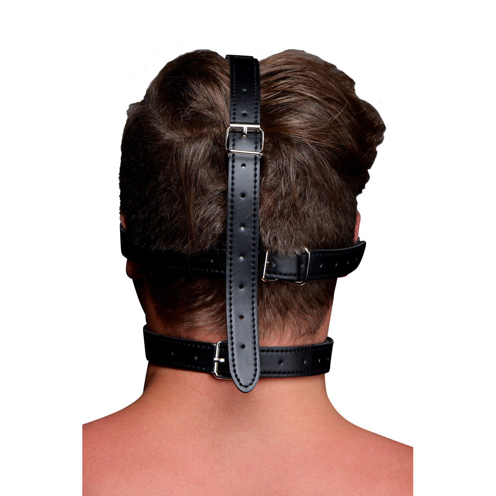 Strict Eye Mask Harness With Ball Gag
