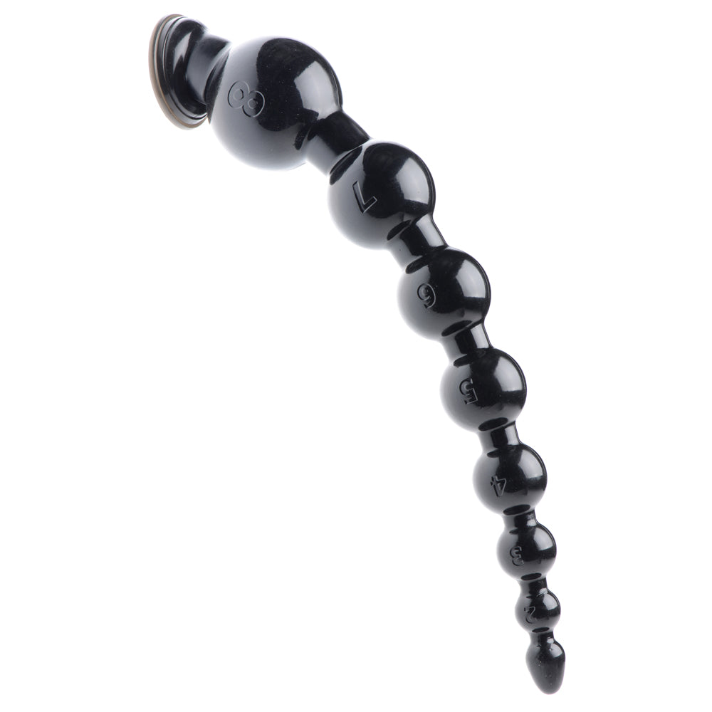 Hosed 19 Inch Graduated Bead Anal Snake